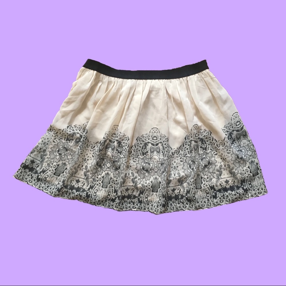 AE / floral skirt